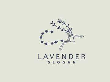 Lavender Logo Elegant Purple Flower preview picture