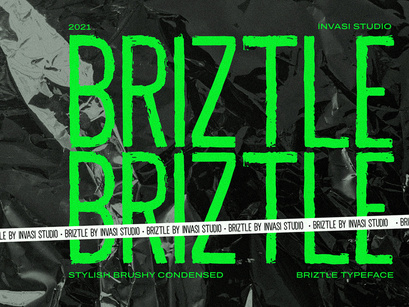 Briztle - Condensed Font