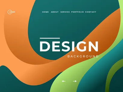 Abstract Background Wave Modern