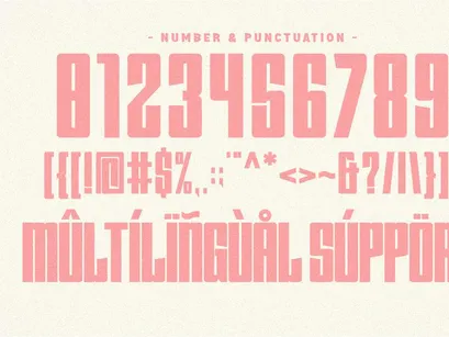 Seven Season - Condensed Sans Serif