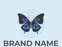 Butterfly logo design