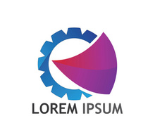 thunder lightning logo creative design