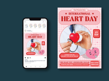 World Heart Day Flyer preview picture