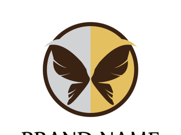 Butterfly logo design preview picture