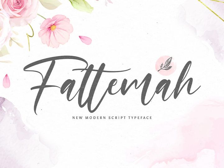 Fattemah - Handwritten Font