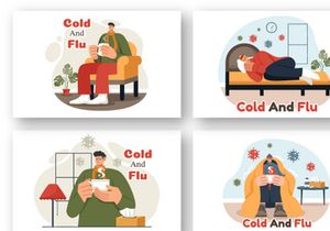 9 Flu and Cold Illustration