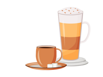 Coffee cartoon vector illustration preview picture