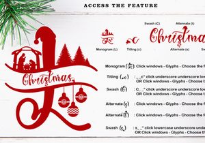 Sweet Christmas Monogram