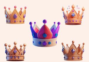 Royal Golden Crown kings PNG Clipart