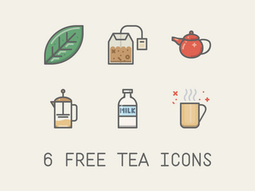 Tea Time Icons preview picture