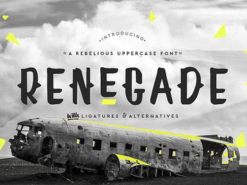 FREE FONT Renegade preview picture