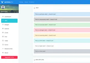 MaterialPro Free React Admin Dashboard Template