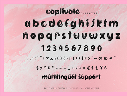 Captivate - Display Font