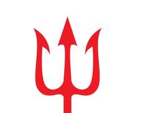 Mystic Trident Emblem Of Power magic trisula