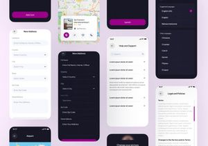 Travel Minimalist UI Kit
