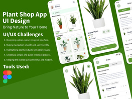 Plant Shop App UI Design – Bring Nature to Your Home preview picture