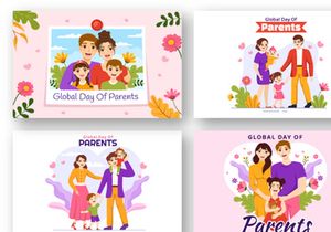 16 Global Day of Parents Illustration