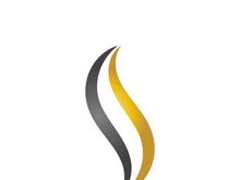 Elegant Wavy Hair Salon Logo Template
