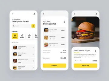 restaurant iOS foods ordering app with Delivery Boy and Admin Panel v2.0 preview picture