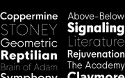 HK Nova Typeface