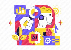 10 Artificial Intelligence Research Illustration