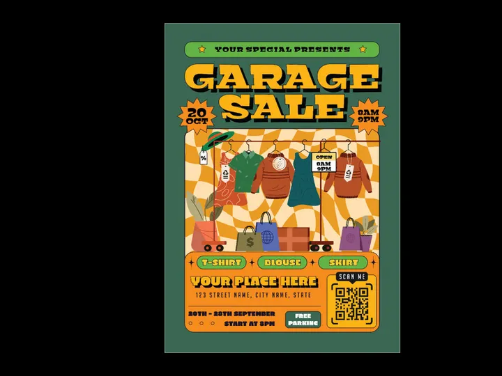 Garage Sale Flyer