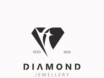 Diamond jewelry Logo, jewelry shop business identity, emblem, creative design preview picture