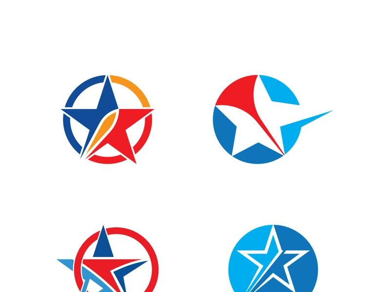 Star vector icon illustration design template