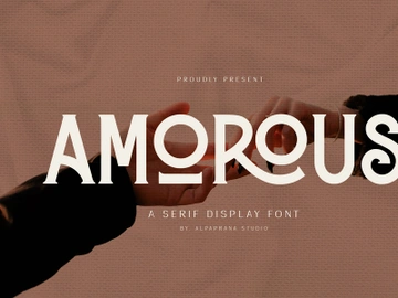 Amorous - Serif Font preview picture