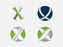 Letter X logo icon vector design