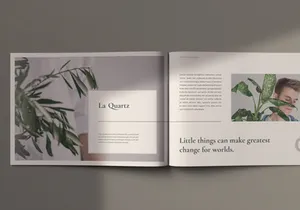 LaQuartz Lookbook Portfolio Brochure