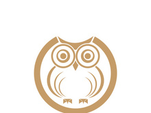 Owl logo icon design animal and simple business abstract vector