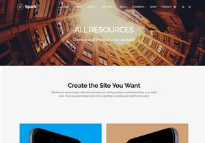 Spark - Portfolio WordPress Theme