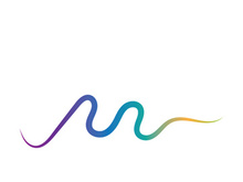 Sound waves vector illustration design template