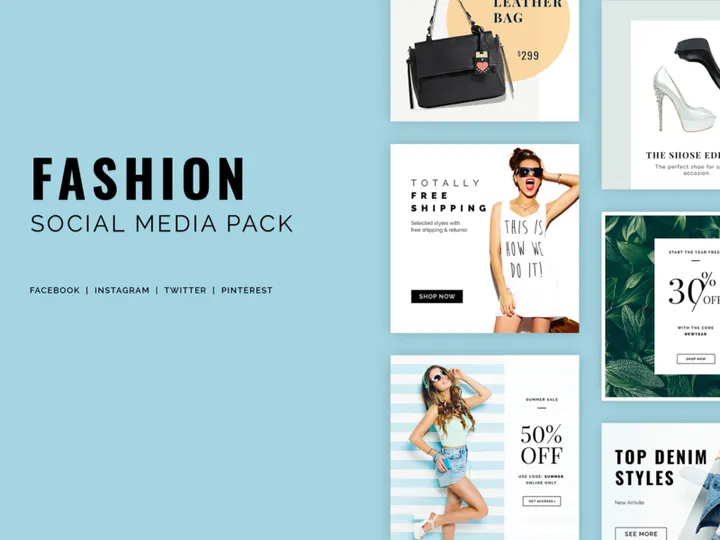 Fashion Social Media Pack