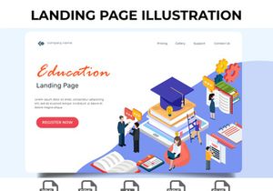 Landing Page Illustration 19