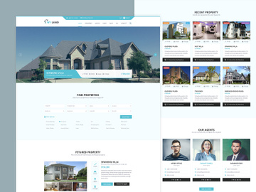 Myland - Real Estate PSD Template preview picture