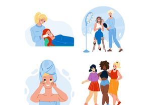 Fashion beauty characters