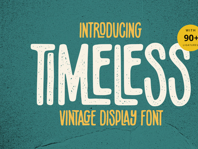 Timeless - Vintage Font