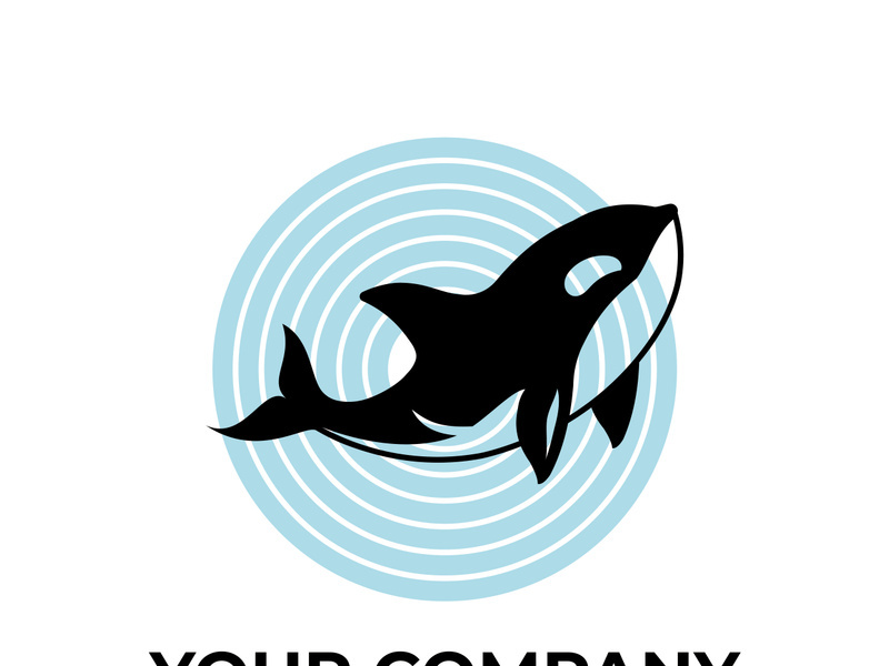 Orca whale logo