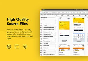 Taxi Driver Booking UI Kit for SKETCH
