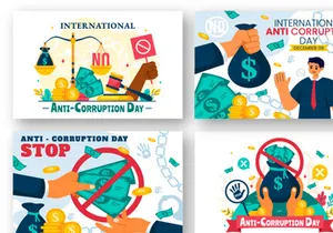 12 Anti Corruption Day Illustration