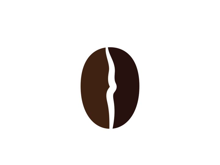 Coffee cup icon Logo Template