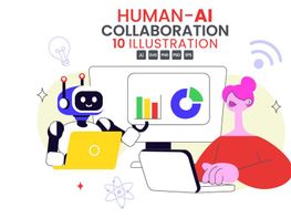 10 Human AI Collaboration Illustration preview picture