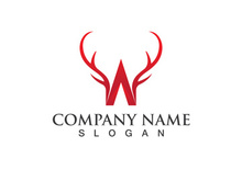 Deer vector icon illustration design