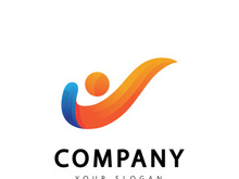 Healthy life People Logo template. Vector illustration.