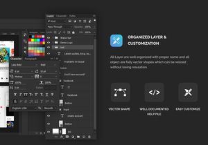 Sobo Mobile ui kit