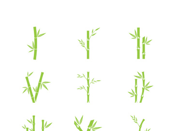 Bamboo tree vector element graphic preview picture