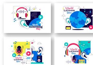 10 World Listening Day Illustration