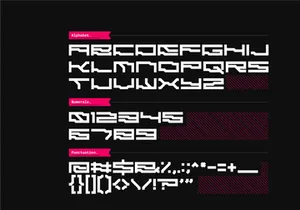 EXOBYTE - Futuristic Font
